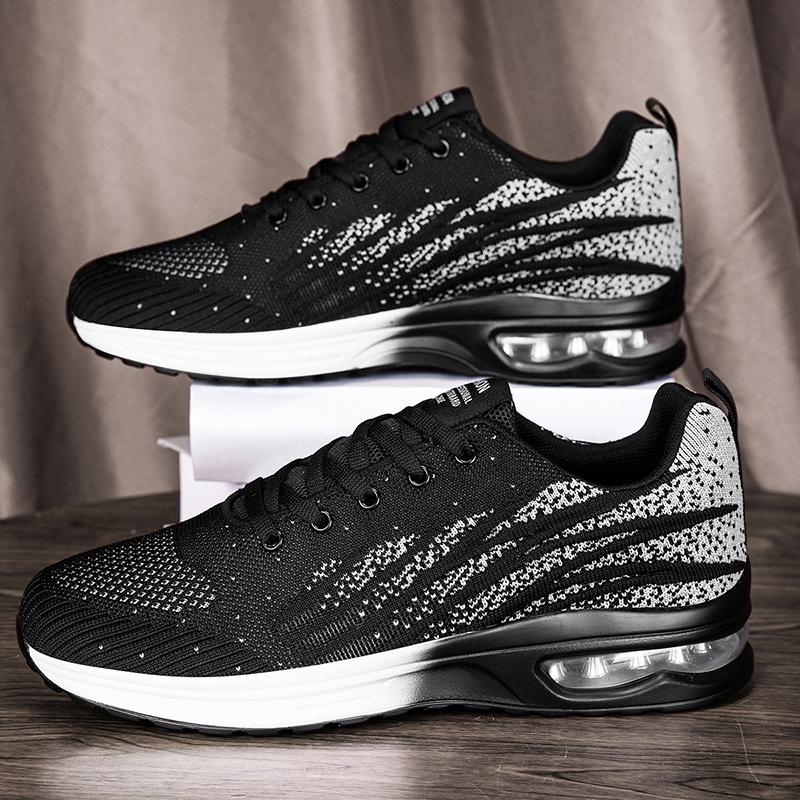 

MCTIN Летнее Время Мужская Обувь Уличные Повседневные Кроссовки Женская Мода Летние Беговые Кроссовки Дышащая Обувь для Ходьбы 42 белый/чёрный