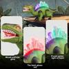 Electric Dinosaur Toy, Realistic Roaring Dinosaur with Walking Motion and LED Lights, Educational and Fun Toy for Kids