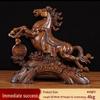 Zodiac Horse Ornament: Wealth-Attracting Decoration for Office, Living Room, Wine Cabinet, or Desk