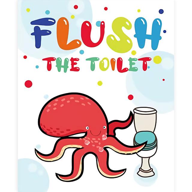 Картина на холсте с изображением морской жизни — фото 16