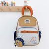 Blocked Color Backpack Kindergarten Backpack Casual Kids Lightweight Schoolbag