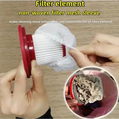 Non-wovens Vacuum Cleaner Filter Mesh Dust-proof Dust Collection Filter Durable Disposables Filter Cover Accessories