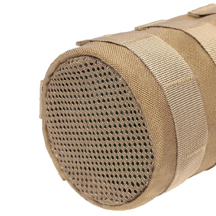 Tactic Drawstring Molle Water Bottle Holder Pouch Mesh Water Bottle Bag Carrier