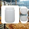 Water Bucket Barrel with Lid Beekeeper Supplies Honey Pail Bin for Bird feed Paint Laundry Indoor