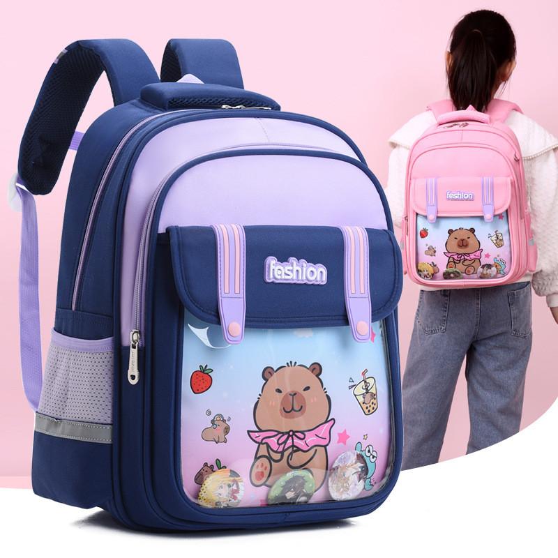 And Playful Stylish Capybara Themed Childrens Backpack Perfect For Boys And Girls Use School