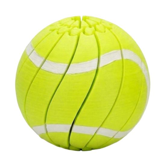 Stress Relief Toy, 3D Printed Anxiety Relief Design, Twist And Rotate Portable Interactive Toy, Decompression Toy for Teens Adults tennis