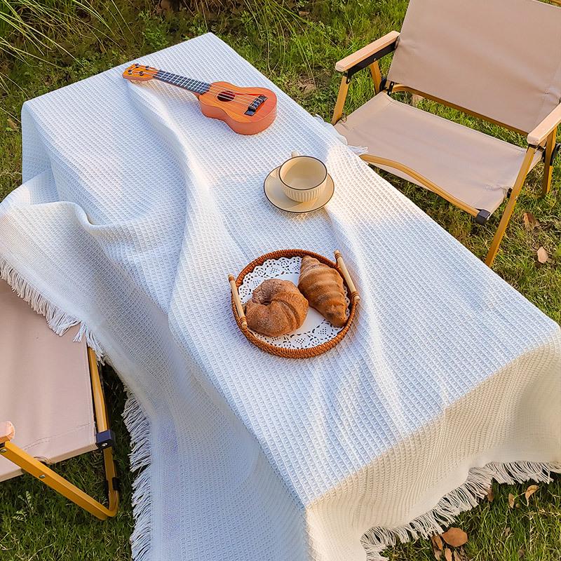 Ethnischer Stil Outdoor-Tischdecke & Picknickdecke - Feuchtigkeitsfeste Campingmatte und Kaffeetischabdeckung