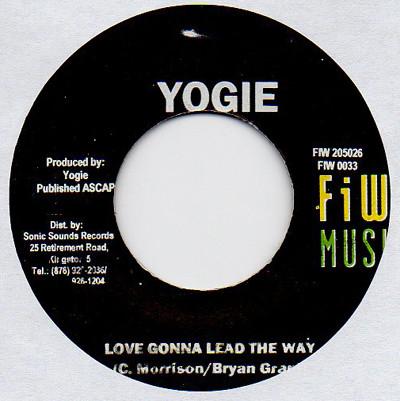 

7-дюймовая пластинка YOGIE - Love Gonna Lead The Way FIW0033 FiWi Music Ямайка Регги, Ска и Даб Б/У