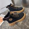 Martin Boots Men's Autumn New Trendy High-top Men's Shoes Outdoor Casual Couple Same Tooling Short Boots Men's Snow Boots