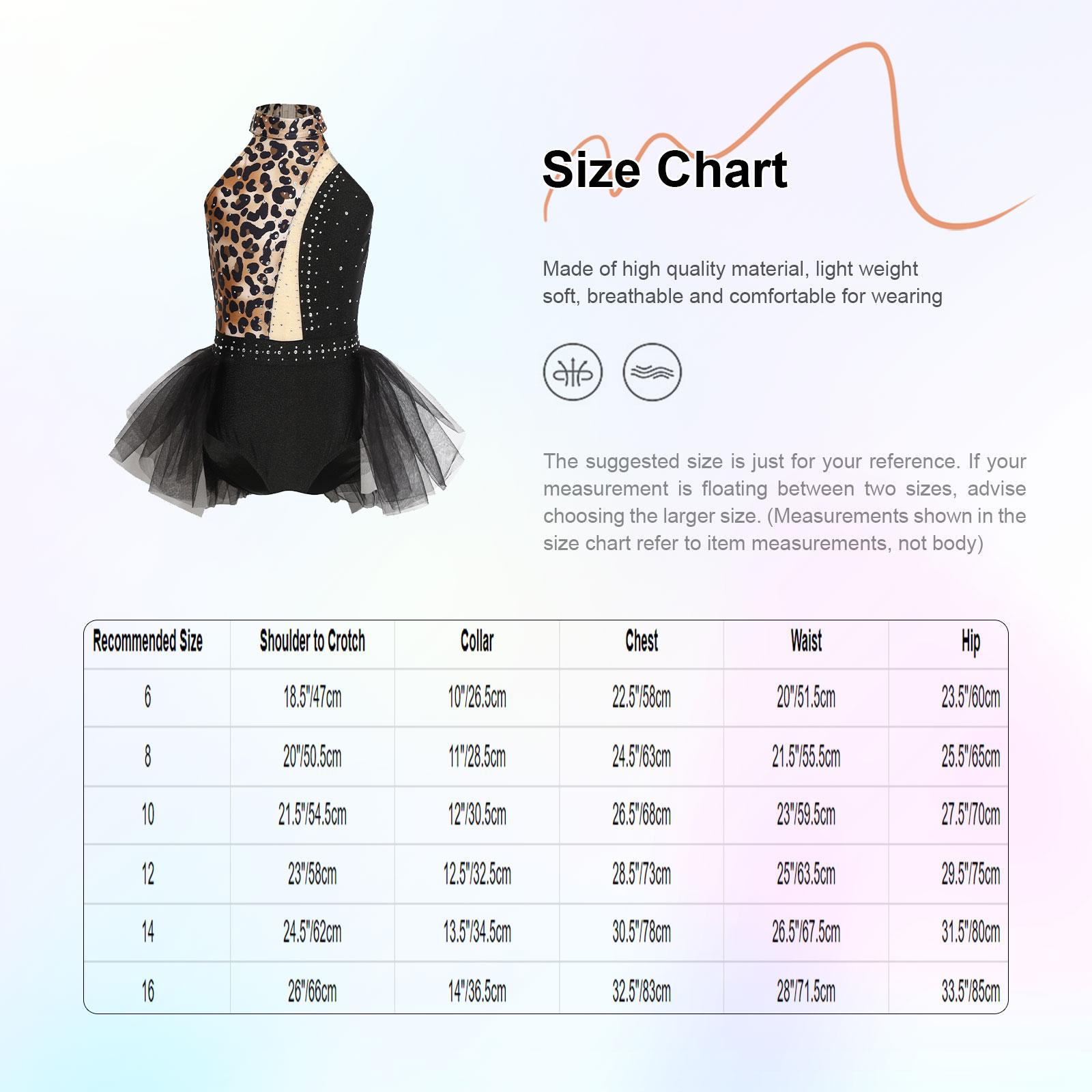 Kids Girls Caveman Ballet Dance Gymnastics Bodysuit Dress Leopard Rhinestones Mesh Leotard Cavegirl Primitive Tribe Costume 6