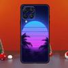 Синтвейв 80-х Ретро Неон вэйпорвейв Для Samsung Galaxy M21 M31 M55 M15 M11 M13 M33 M35 M53 M14 M34 M54 M12 M32 M52 M06 M16 Чехол