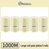 Polyester Sewing Thread - 1000 Yards for Garments & Crafts, Assorted Colors, Small Spool