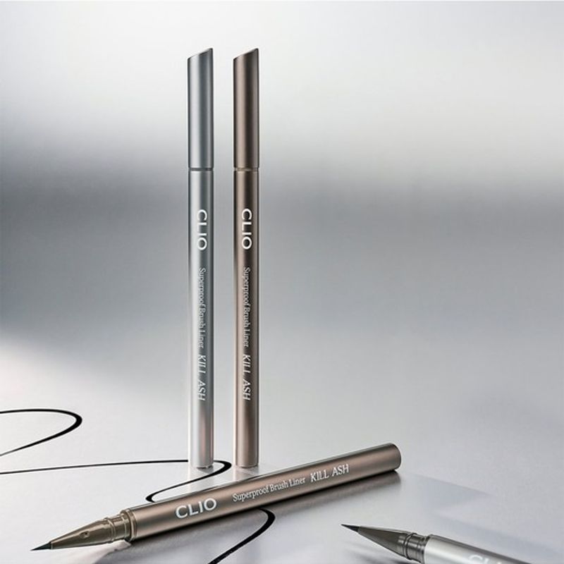 Clio [NOWOŚĆ] Clio Superproof Brush Liner Kill Ash