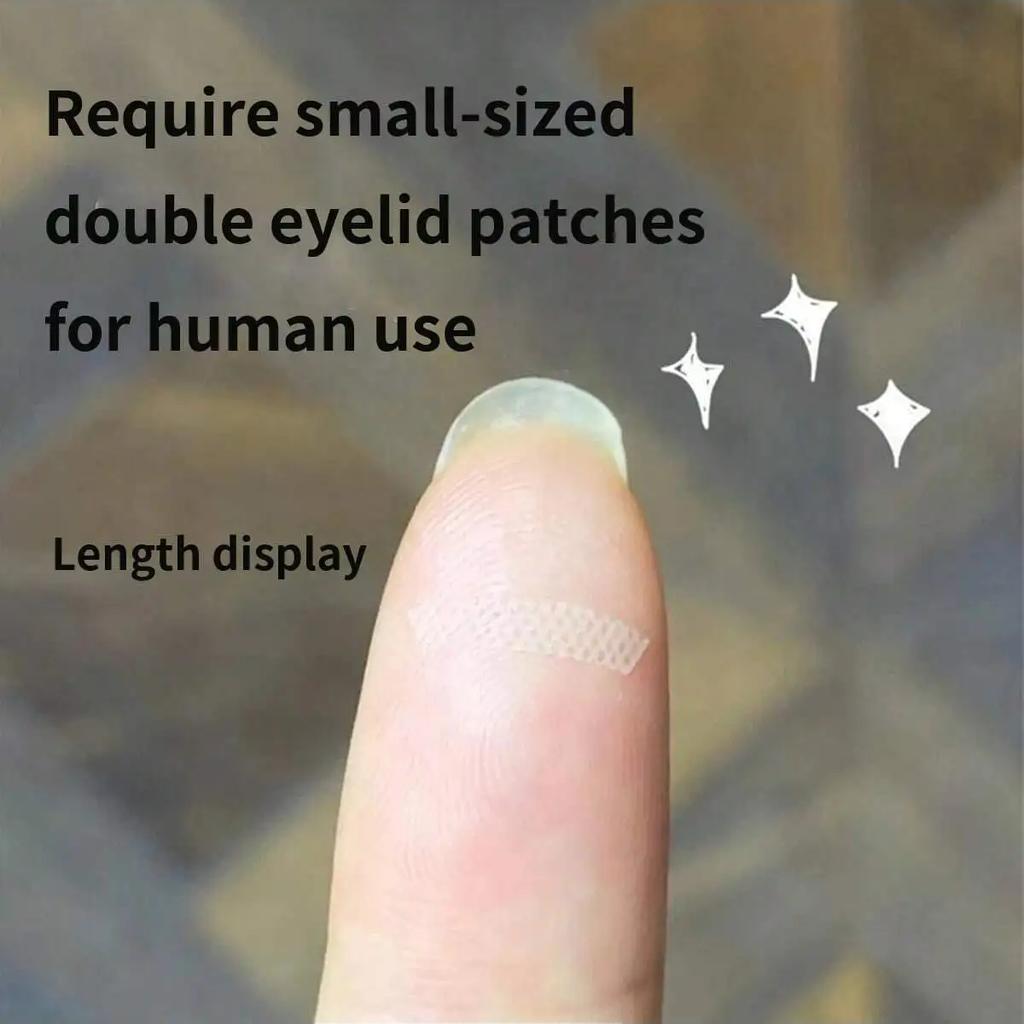 10 Sheet/box Double Eyelids Sticker Half Partial Eyelid Patch Suitable For Both Pairs Of Double Eyelids