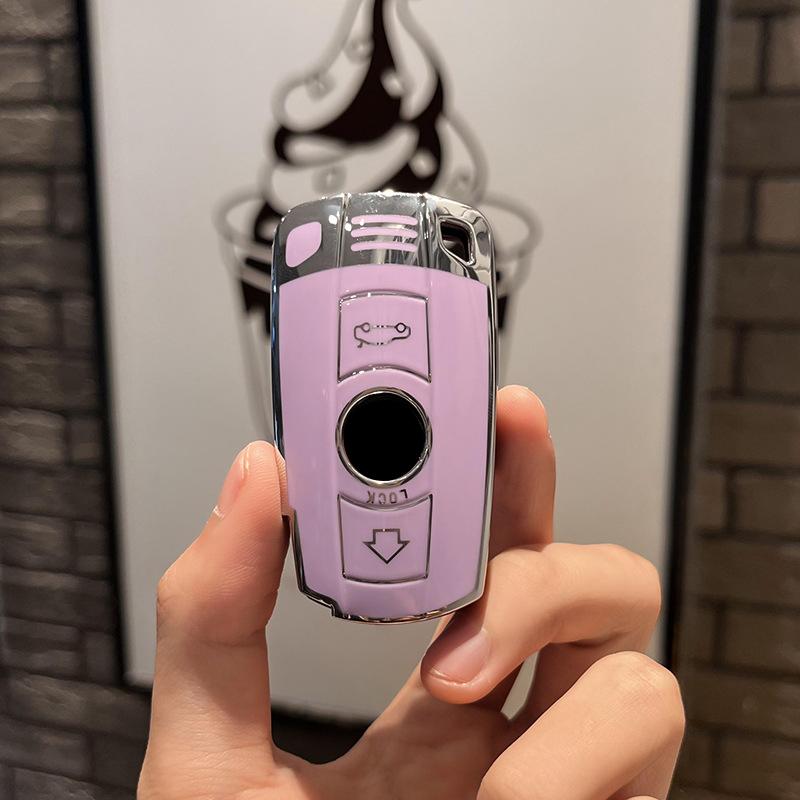 Weiche TPU Auto Fernbedienung Schlüssel Fall Abdeckung Shell Für BMW X1 X5 X6 Z4 E90 E60 E70 E87 3 5 6 serie M3 M5 Halter Shell Fob Zubehör