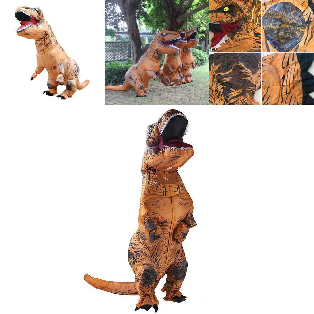 Waterproof Adult T-rex Inflatable Dinosaur Costume Ideal For Fun Cosplay Events