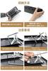 MOON LENCE Outdoor Folding Table [Opens In Seconds] No Assembly Required, Ultra-Lightweight 480g, 15kg Weight Capacity, Aluminum Alloy, Heat-Resistant