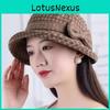 Classic Womens Fall Outdoor Bucket Hat With Sun Protection For Senior Ladies