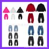 Jeans Denim Unisex Streetwear Vestibilità Larga Dritta con Dettaglio Nastro Intrecciato Cotone Lavato ad Acqua Pantaloni Casual