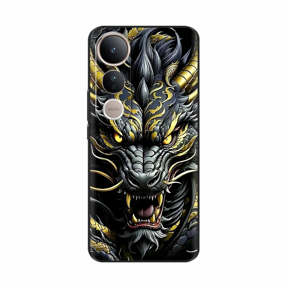 For Vivo V50 Lite Case Cute Cartoon Painted Phone Case For Vivo V50 Lite 4G 5G Protection Shockproof Shell Back Cover Protection