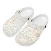 Vacation Printed EVA Clogs Unisex Flexible Slip On Soft Sole Garden Shoes Beach Pool Bathroom Home Home Slippers Beach Wear