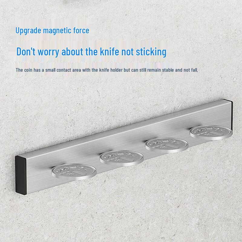 Yimeide GLP06 304 Stainless Steel Punch-Free Wall-Mounted Knife Holder