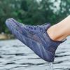 Summer large mesh shoes breathable casual sports shoes solid color running shoes youth daily walking travel men's shoes
