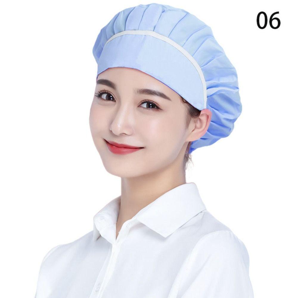 Chapeau de travail en maille, vêtements de travail, filets à cheveux, casquette chic, chapeau de chef, service alimentaire