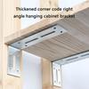 Kitchen Cabinet Support Brackets Thickened Steel Right Angles Corners Brace Heavy Duty L Shelf Bracket Easy to Install