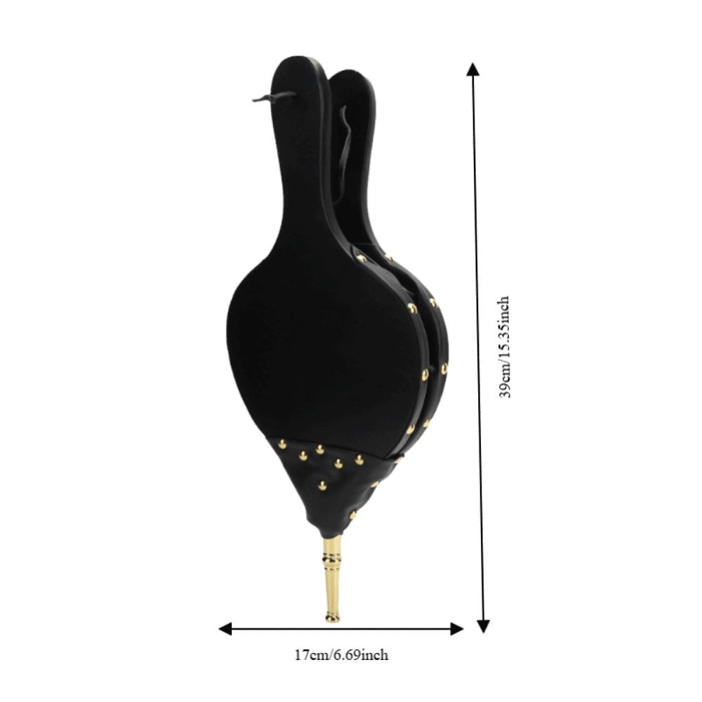 Metal Nozzle Fireplace Bellows MDF Board Campfire Air Blower BBQ Fire Bellows Fireplace Bonfire чёрный