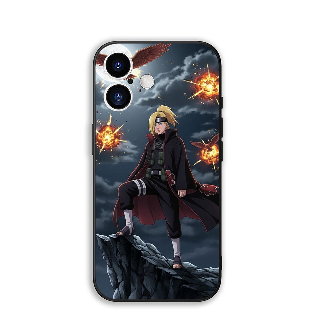 Cover for Samsung Galaxy S25 S24 S23 Fe Ultra Plus S7 Edge A05 A06 A16 A15 A35 Phone Case Akatsuki Deidara Narutos Itachi Uchiha