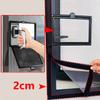 Black Mosquito Net for Window Invisible Screen Anti insect Customizable Size Mesh Air Tulle nano Summer Mosquitoes Flies