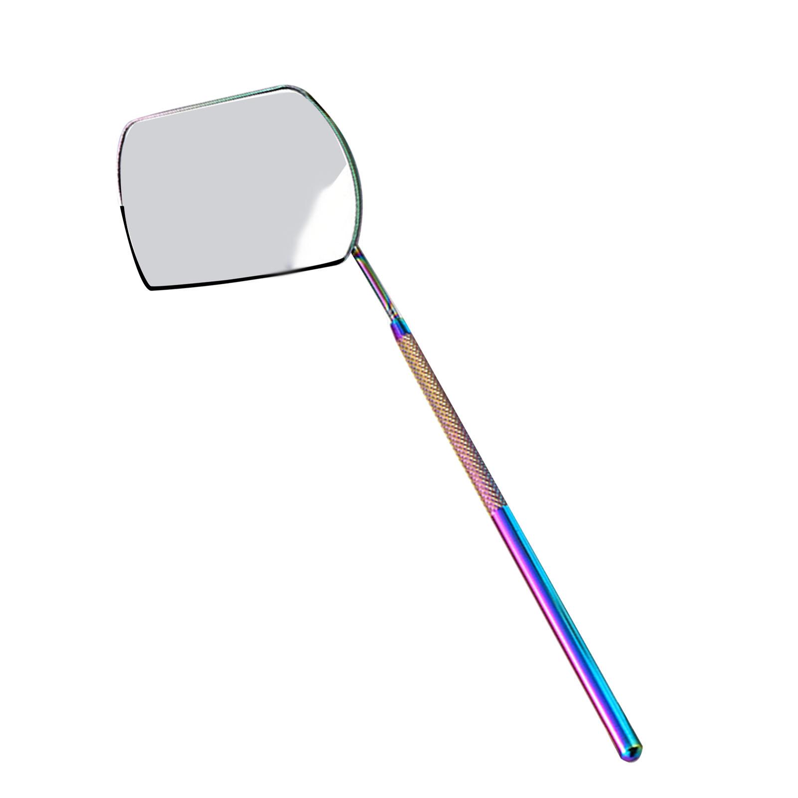 

Eyelash Mirror Rectangle Shape Colorful 19x6cm Removable Stainless Steel Glass Lash Extension