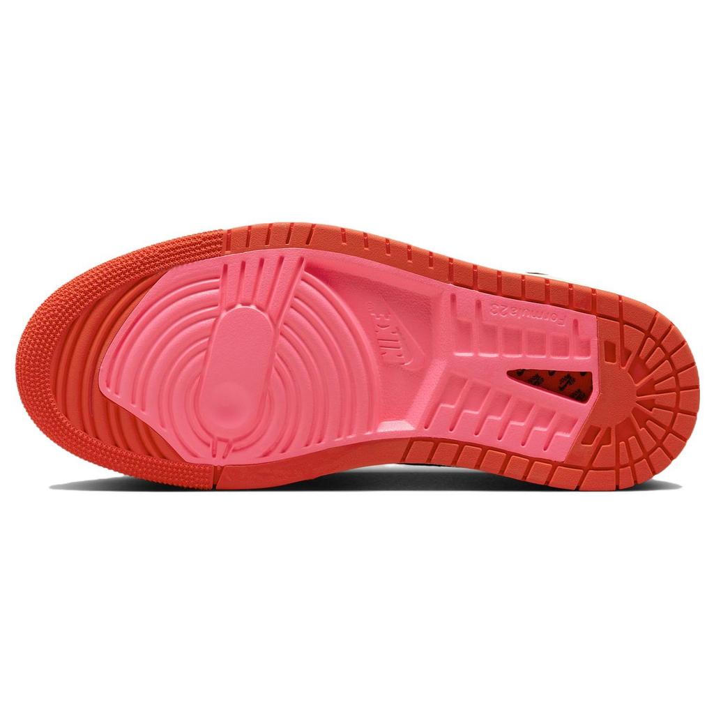 Sneakers Donna Air Jordan 1 High Zoom Comfort 2 Cacao Wow Picante Red Marrone Nero Hyper-Pink DV1305-206