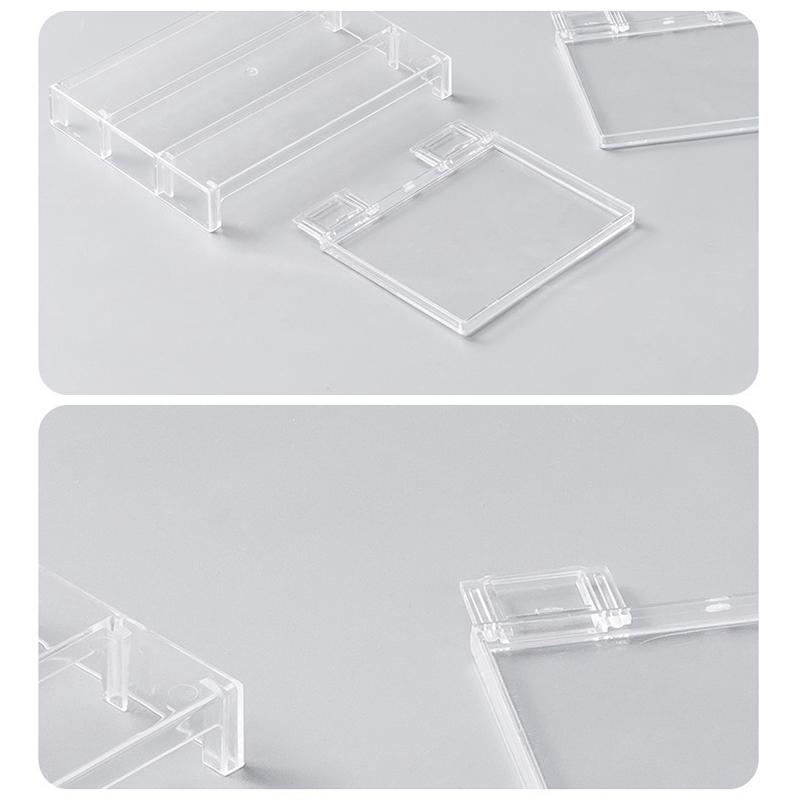 Storage Rack Transparent Layered Fruits Vegetables Space Save Refrigerator Shelf