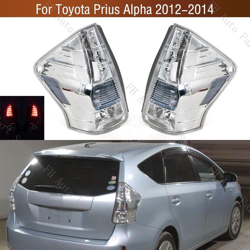 Taillamp Taillight For Toyota Prius Alpha 2012 2013 2014 Car Rear Bumper Tail Light Brake Stop Reverse Lamp 81560-47140