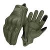 Genuine Leather Breathable Motorcycle Racing Gloves - Anti-Fall, Summer Riding Gear
