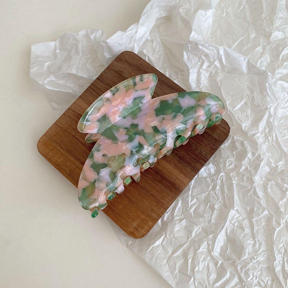 Flower Hair Clip Korean Style Headwear Acetate Hair Clip Plastic Hair Claw Female Hair Accessories