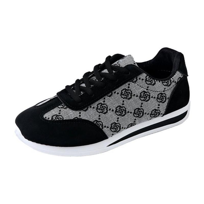 Herbst- und Winterschuhe für Damen, Damen-Sneaker, Weiße Sneaker, Low-Top mit runder Zehenpartie, Schnürschuhe, Freizeitschuhe