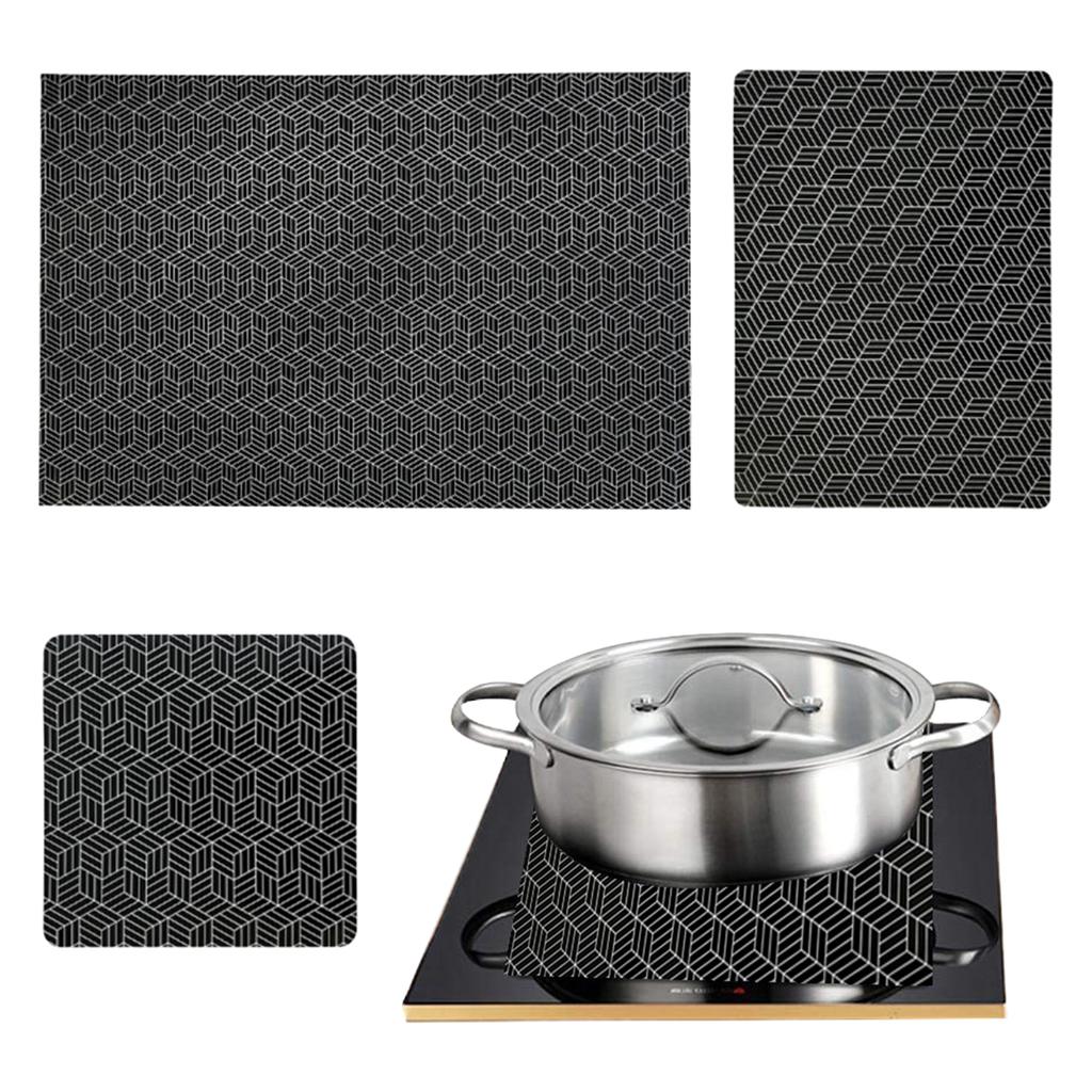 Langlebige Küchenarbeitsplatten-Schutzmatten Für Induktionskochfelder Hitzebeständiges Silikonmaterial Mit Rutschfestem Design Einfache Pflege