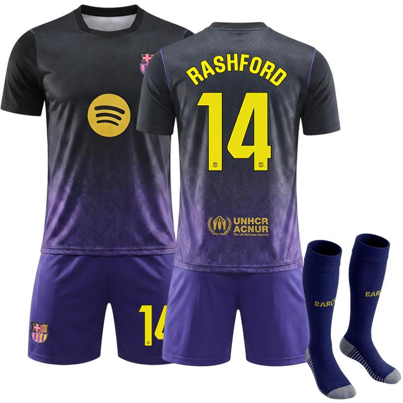 2627 Barcelona Auswärtsfußballtrikot Nr. 10 Yamal Sportbekleidung Barcelona