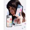 Custodia Telefono Fiori di Campo Campanula Sogni Ciliegio Per iPhone 17 16Pro Max 15plus 14 12 13 Lila Muschio Sogni Cuori Copertura Poker 3D WF