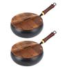 BRINDEN WOK PAN KOINGE Cookware Iron for All Cooktops Hotel Kitchen Camping