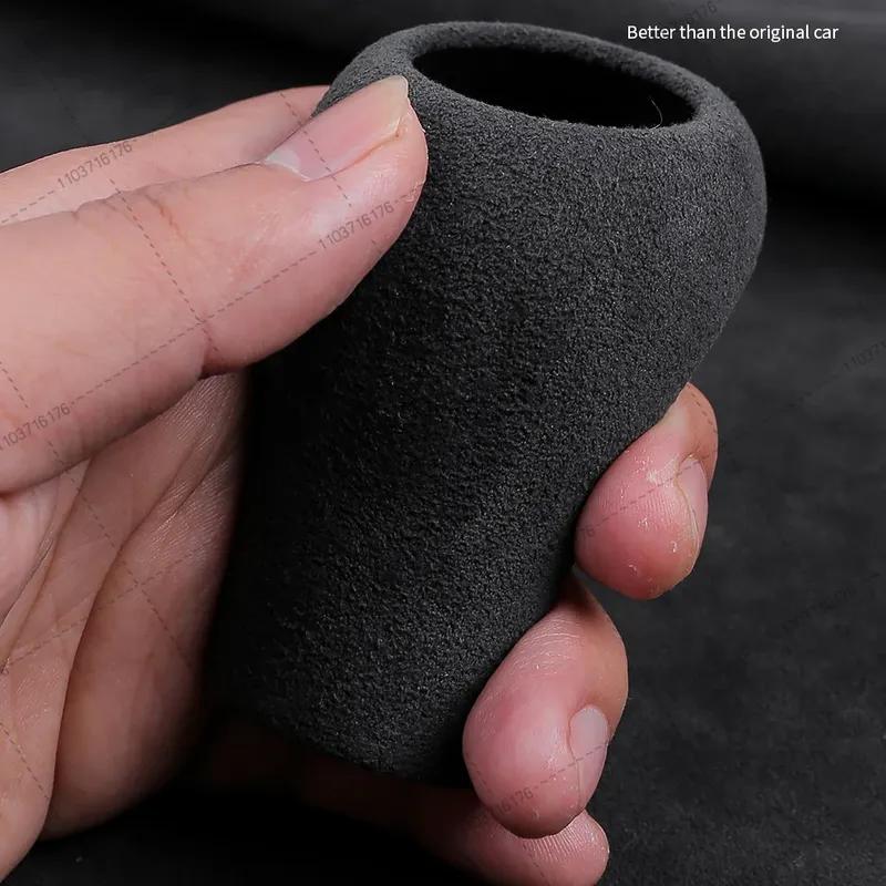 For Mercedes-Benz W169 W203 W204 W211 W212 W461 W463 GLS X166 GLK X164 2009-2011 Alcantara Gear Shift Knob Cover/Shift Boot.