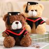 Doctor Bear Bachelor'S Clothing Teddy Bear Doll Ragdoll Graduation Gift Customized Logo Plush Toy
