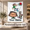Tapestry Custom Name Text, Wall Hanging Tapestry Home Room DecorGaston Lagaffe