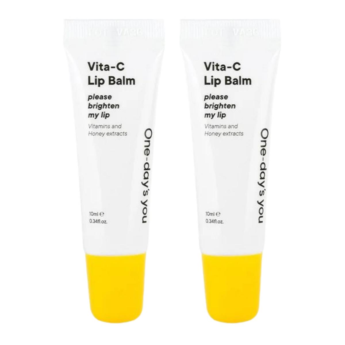 One-day s you Vita C Brightening High Moisture Lip Balm 10ml (2ea)