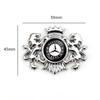 AABHZ1 Car Sticker 3D Metal Lion Side Trunk Decal for Mercedes Benz W203 W204 W168 W176 W124 W205 W211 CLA C63 G63 C180 A B C E Class