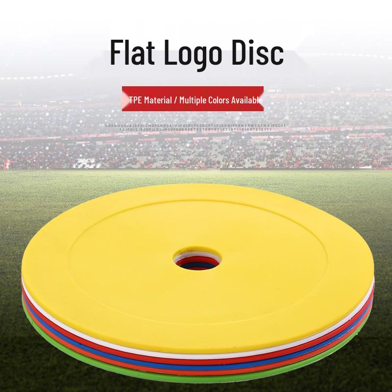 15cm Soft and Durable Flat Marker Disc for Football Training
