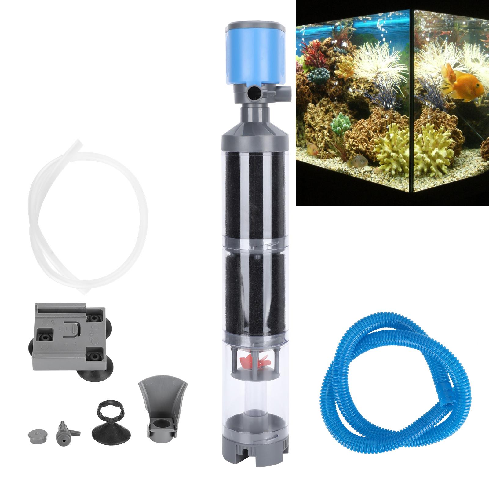 

ZY3000F5 5 in 1 Aquarium Fish Filter 3Stage MultiFunctional Pump